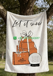 Hermes Throw Blankets